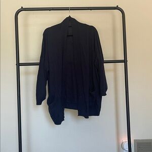 Chelsea 28 Cozy Black Cardigan